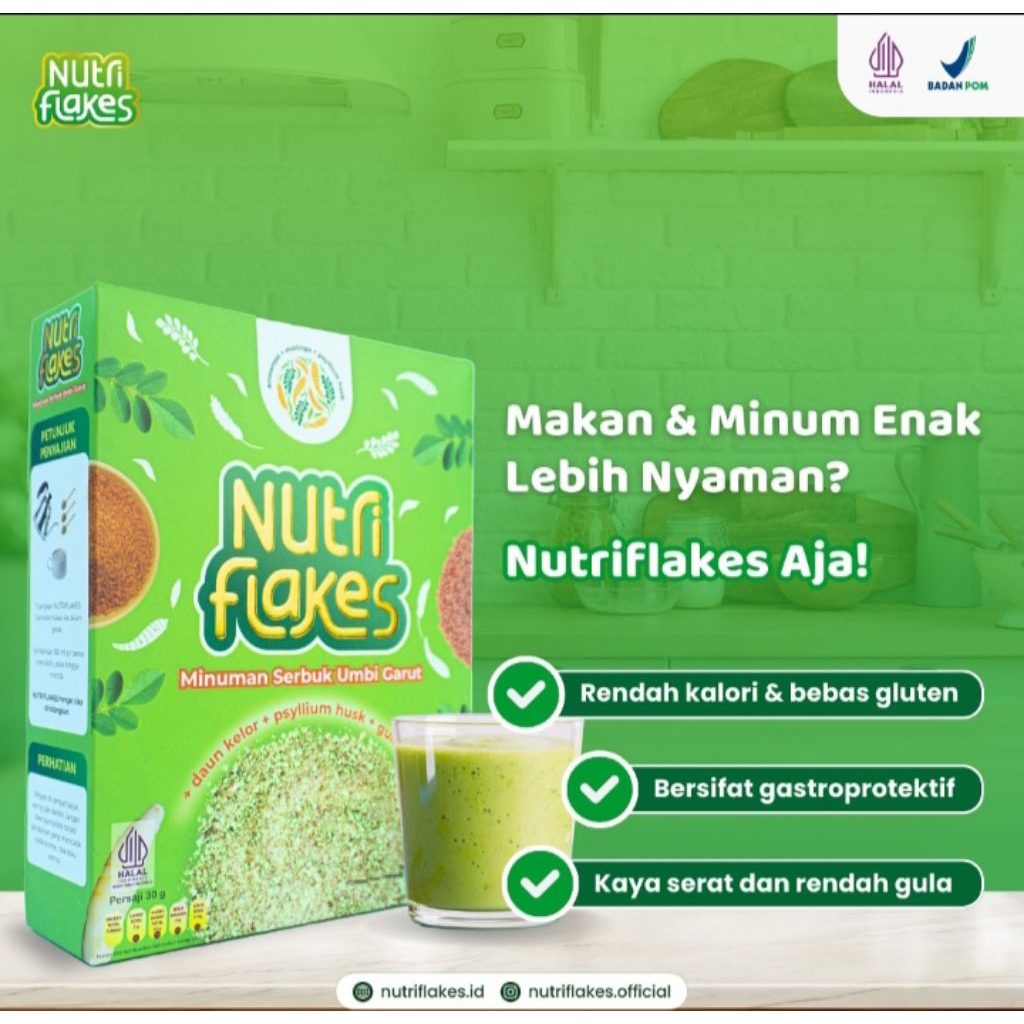 

Makanan sehat lambung NUTRIFLAKE