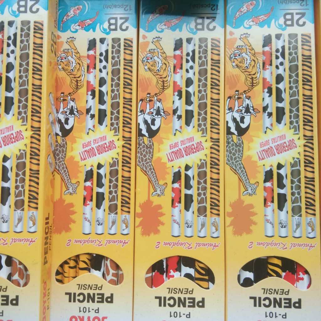 

Pensil 2B [12PCS] Joyko P-1011Pack