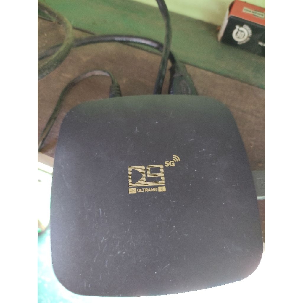 TV Box D9 5G Ultra HD bekas/second