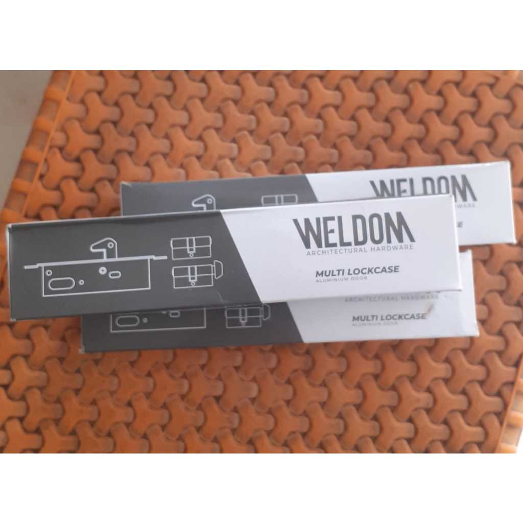 Kunci Pintu Sliding WELDOM / GLATINO Kunci SLIDING Pintu Geser Aluminium 1 Set