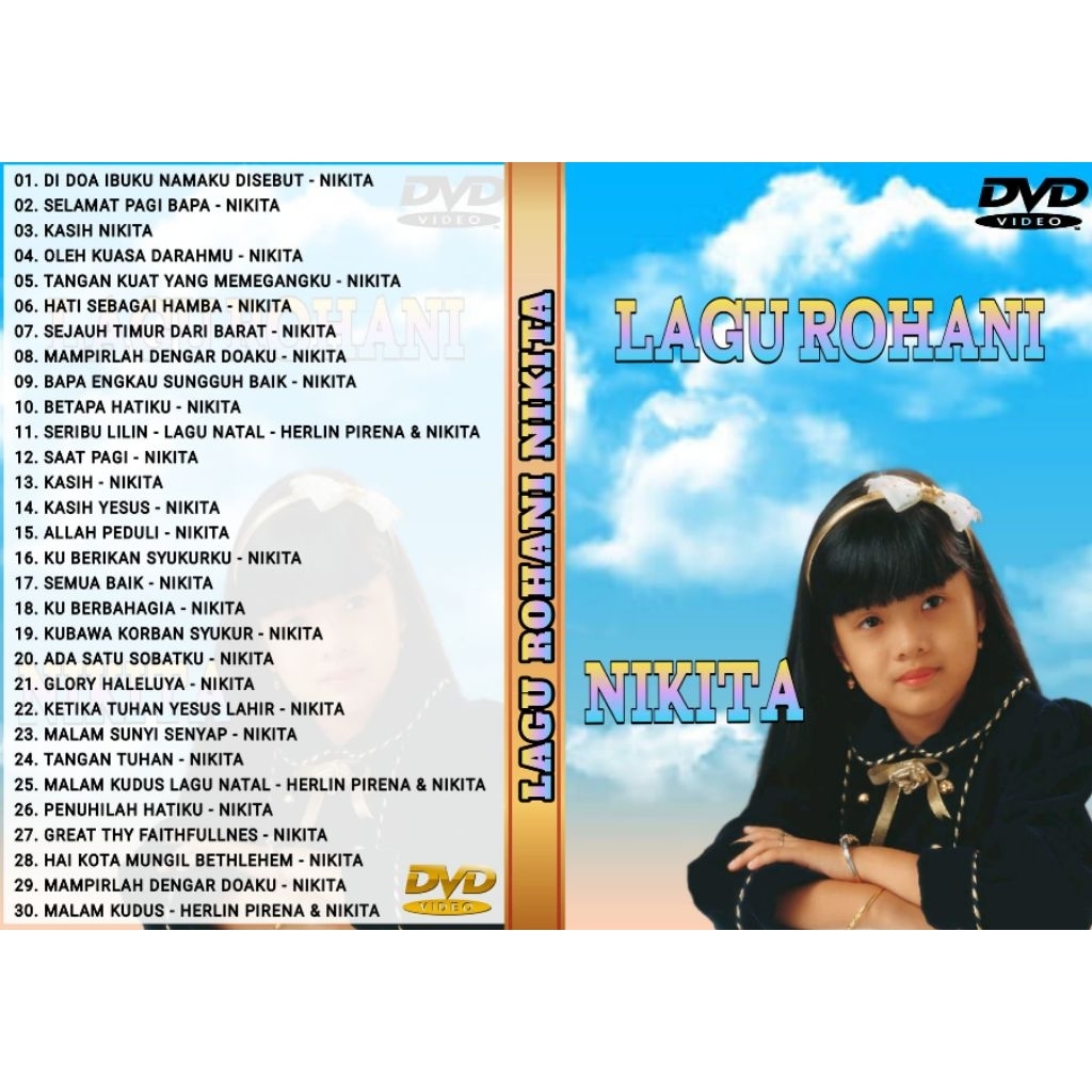 KASET DVD NIKITA ROHANI-KASET DVD LAGU ROHANI KRISTEN-CD LAGU ROHANI KRISTEN-KASET CD LAGU ROHANI-LA