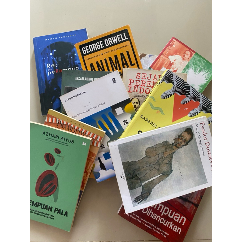 Preloved BUKU MURAH | Fiksi | Non fiksi | Sastra | Feminisme