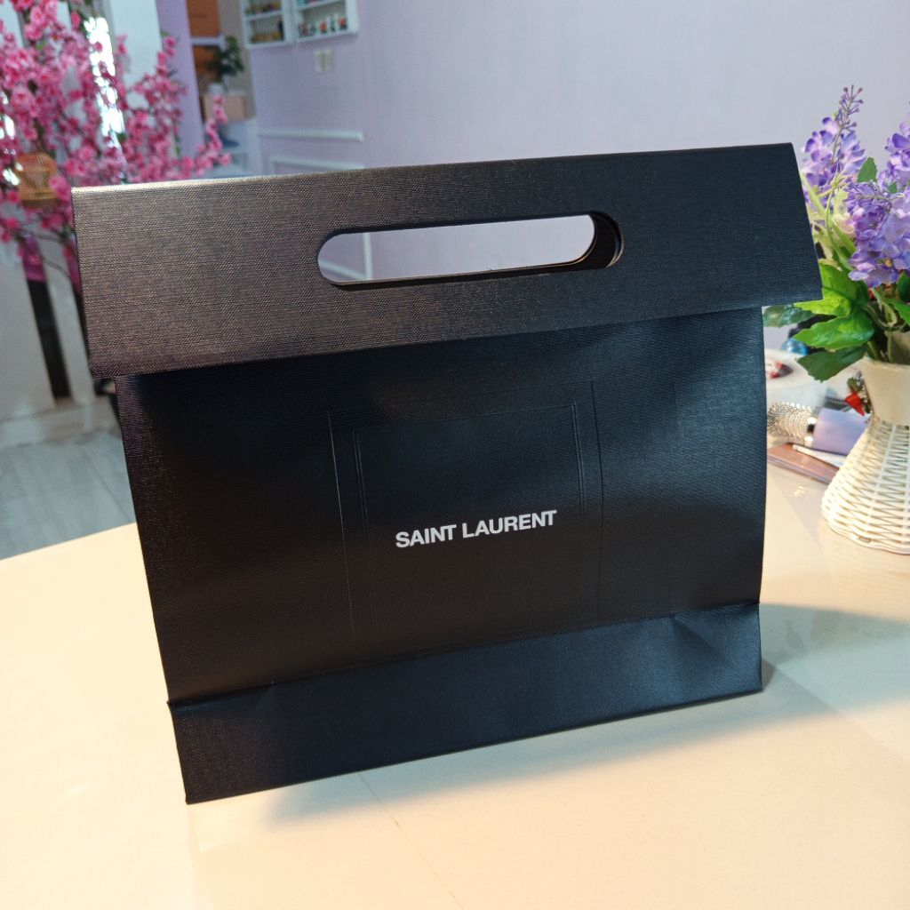 

paper bag saint laurent 100% original