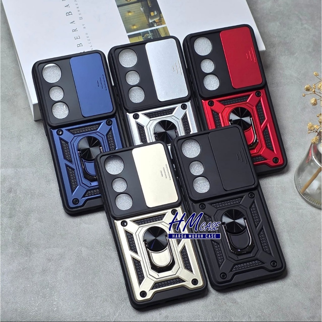 Vivo V50 Lite  Case Armor Slide Transformer Slide Kamera Protection Vivo V50 Lite
