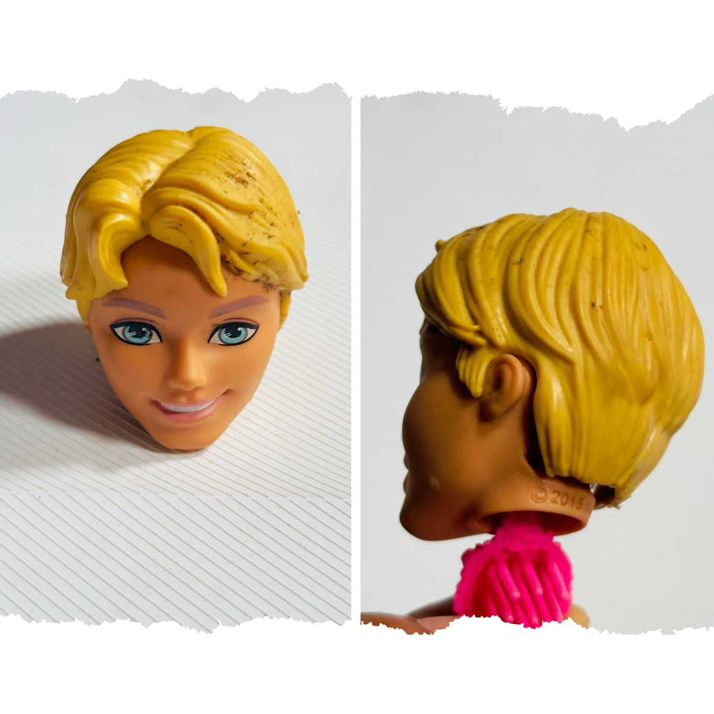 Kepala barbie dan Ken
