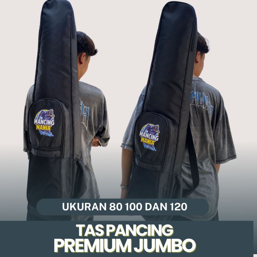 Tas Pancing Joran Joran Pancing Anti  AirWaterprof Jumbo Ukuran 80 100 120cm Ransel Pancing