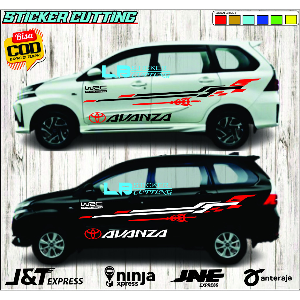 STRIPING STIKER MOBIL AVANZA XENIA