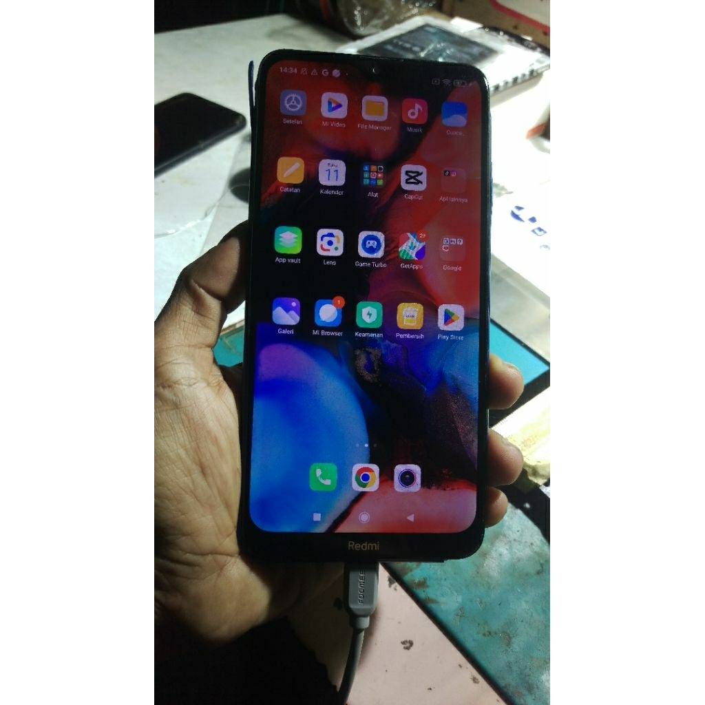 LCD Frame Fullset Redmi 8 / 8A Pro Original Ori Copotan