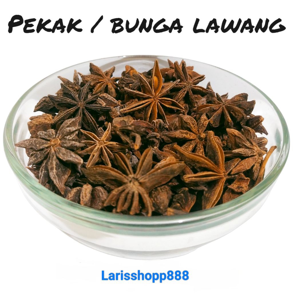 

pekak 50gram / bunga lawang 50gr / star anise LS