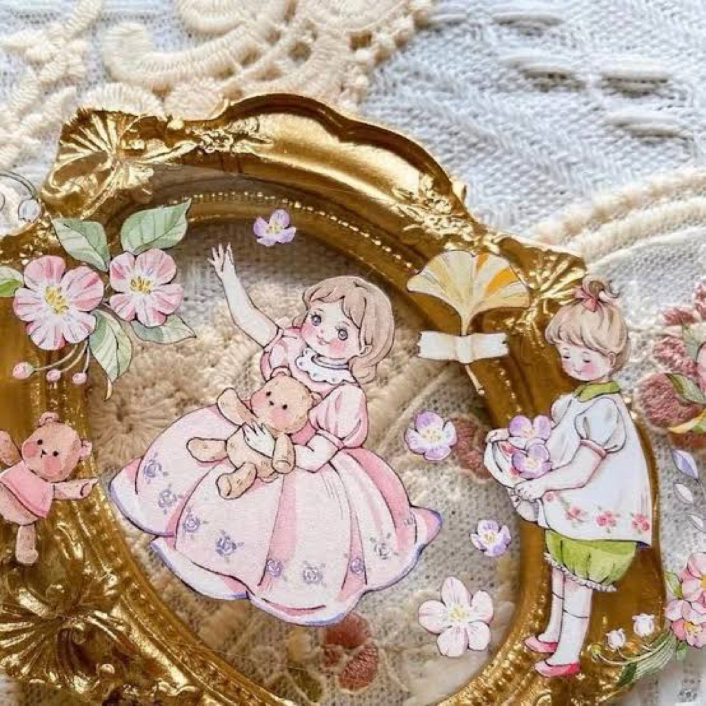 

Baicangjia Studio Picking Garden PET Tape