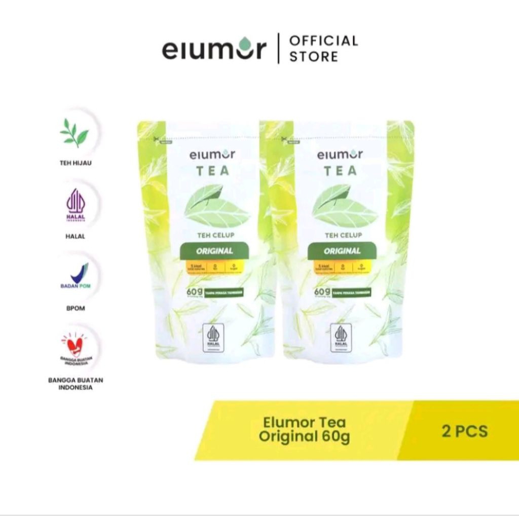 

Minuman Elumor Tea Original Isi 30 Kantong 2 Pcs - Ampuh Bahan Herbal Alamo Lemon