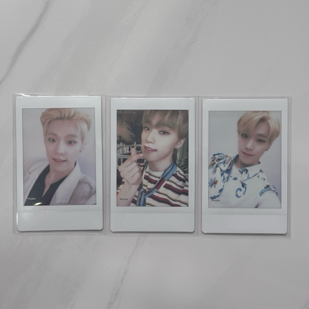 SEVENTEEN SVT DINO OKINAWA TRIP PRINTED POLAROID CHEKI PHOTOCARD OFFICIAL RARE SET