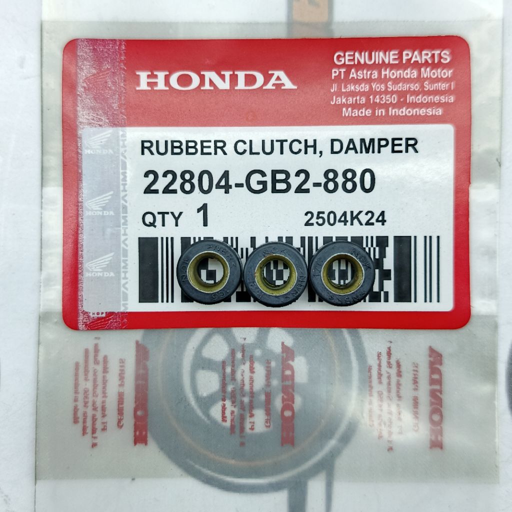 22804-GB2-880 KARET GANDA HONDA KHARISMA