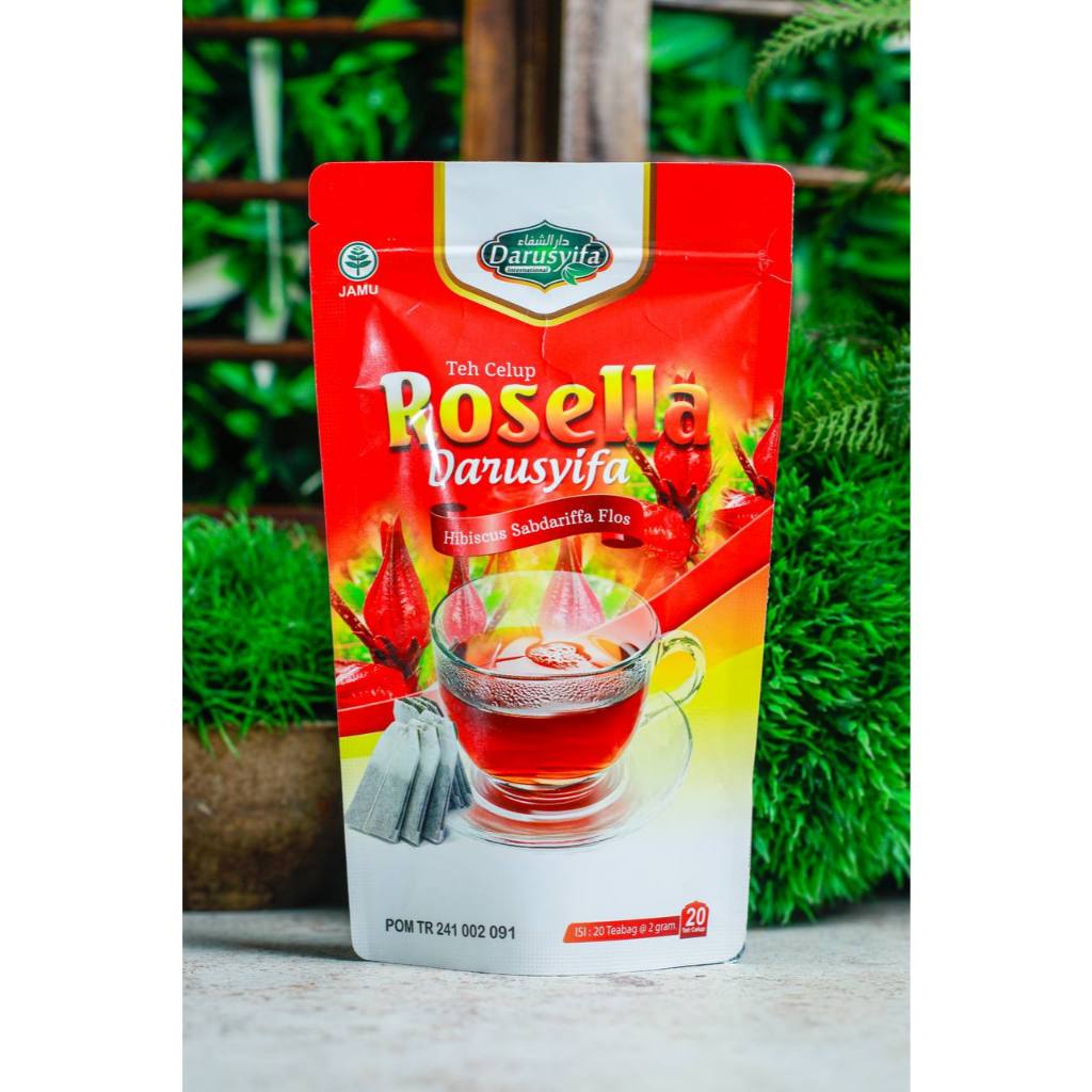 

teh celup rosella merah herbal / rosela celup original