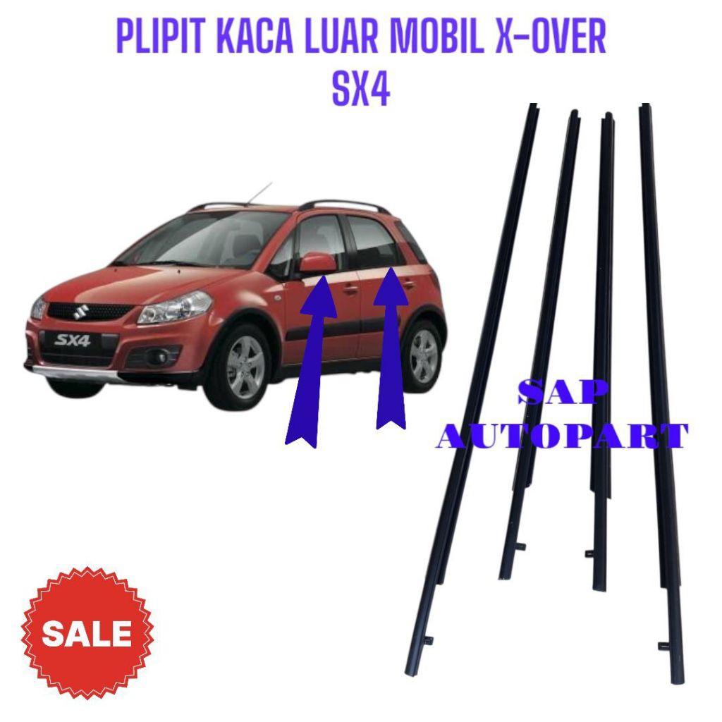 PLIPIT KACA LUAR MOBIL SUZUKI SX4 X-OVER