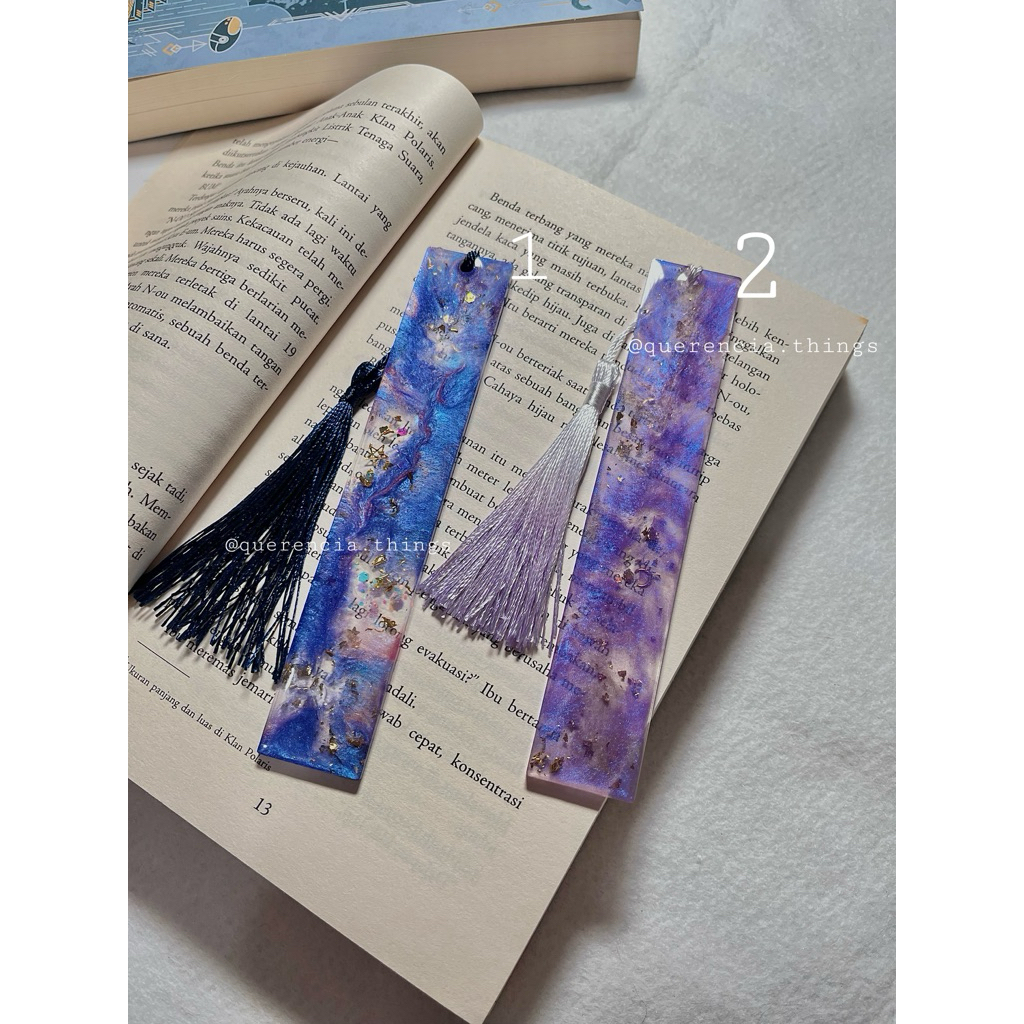 

Bookmark Resin tema Galaxy