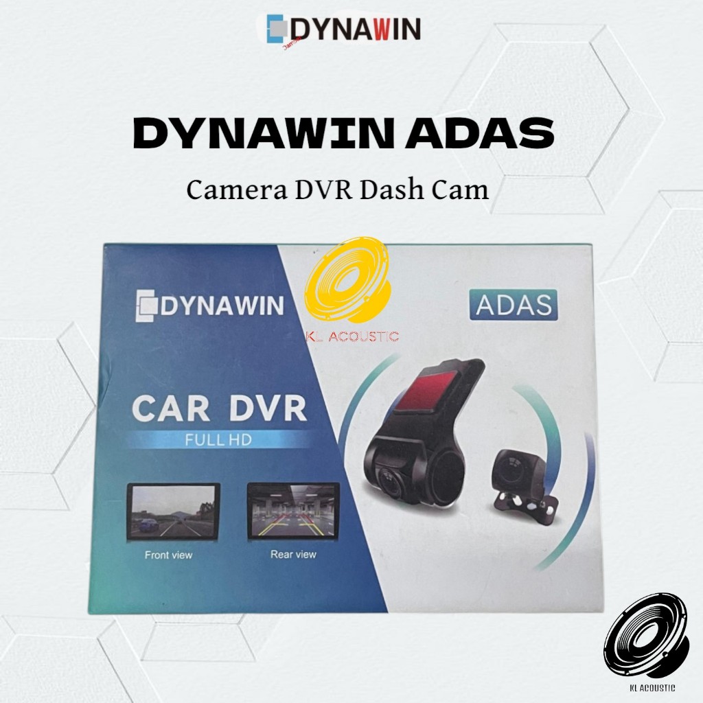 DVR DYNAWIN ADAS / CAMERA DVR DASH CAM DYNAWIN FULL HD ADAS DASHCAM