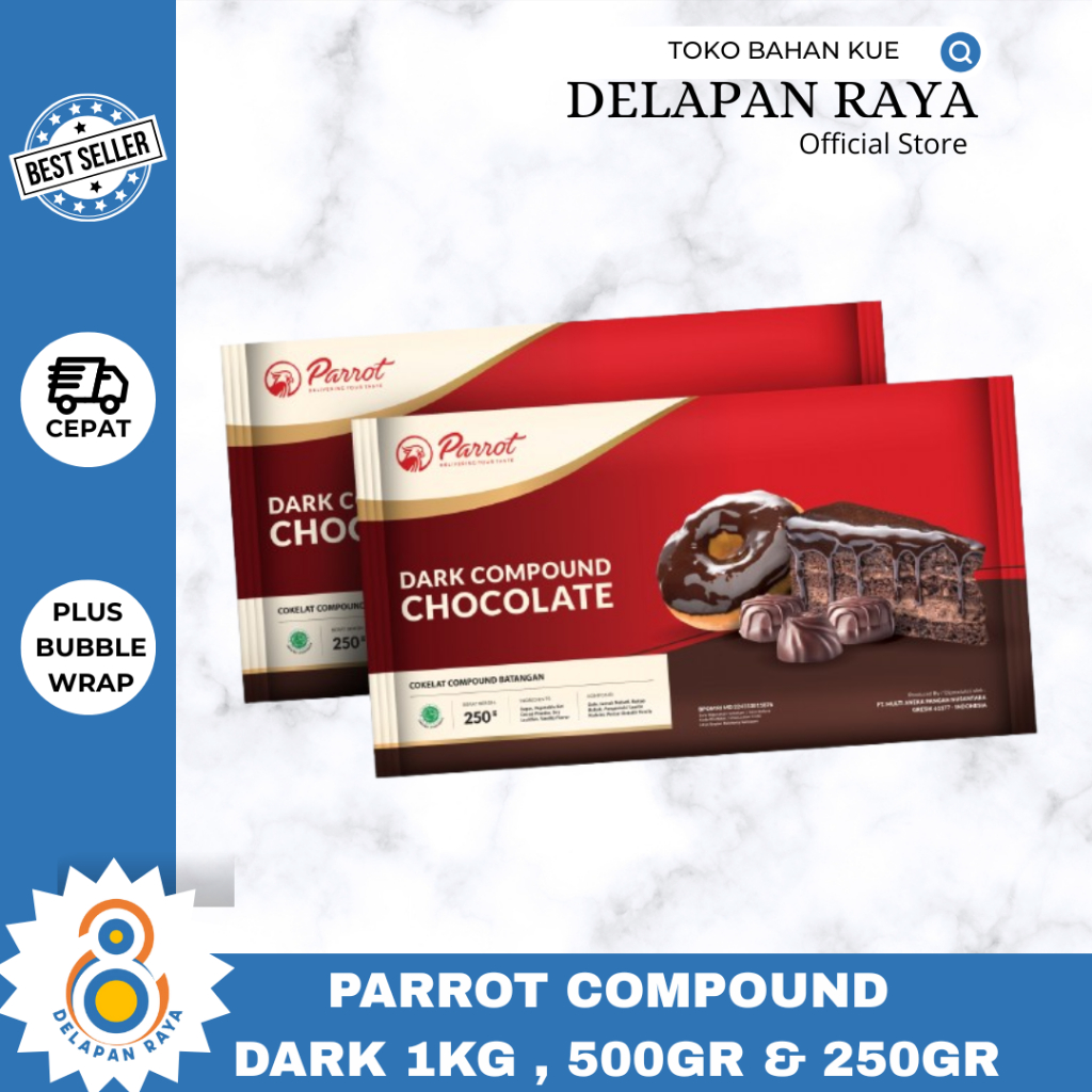 

PARROT COMPOUND DARK 1KG, 500GR & 250GR -8Raya