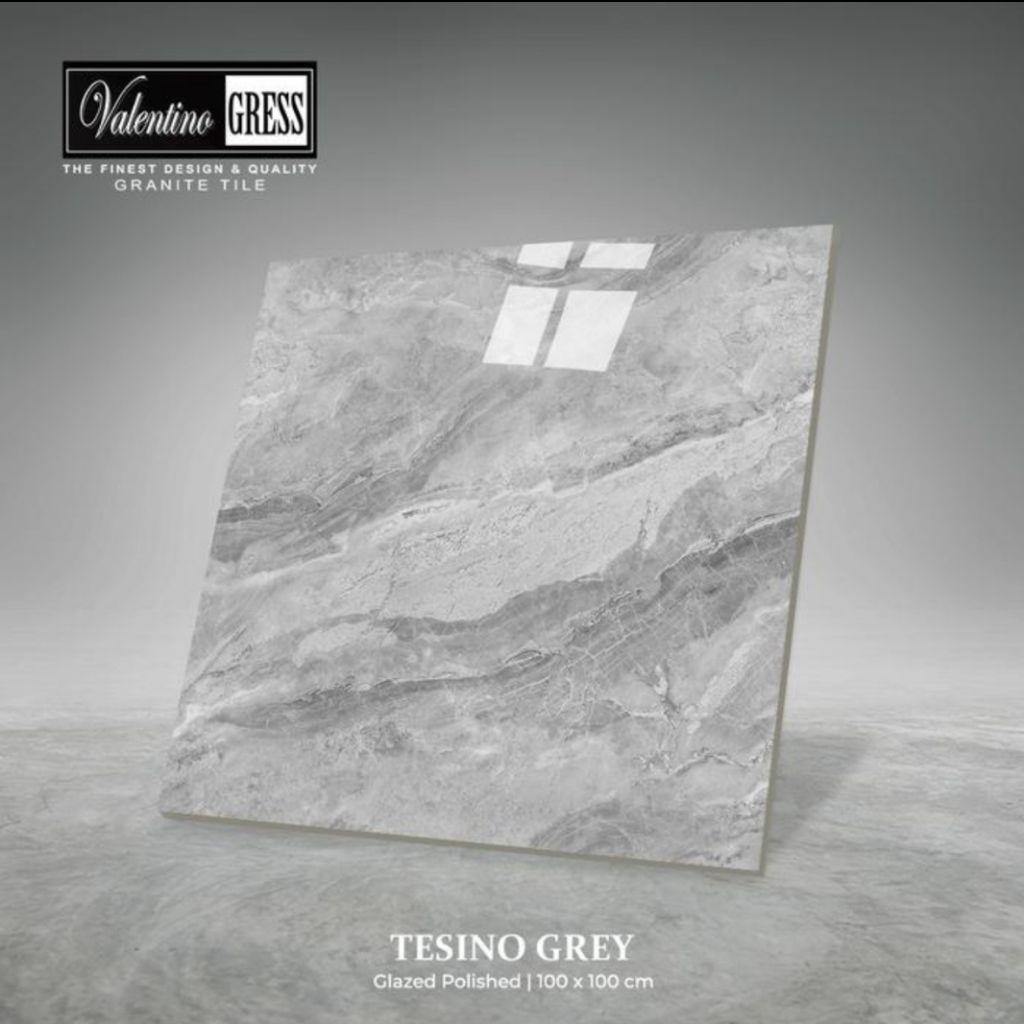 GRANITE VALENTINO GRESS 100x100CM - TESINO GREY