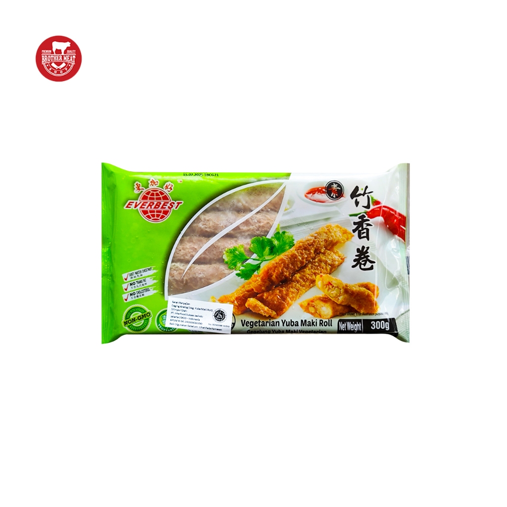 

Everbest Vegetarian Yuba Maki Roll 300gr - Brothermeatshop