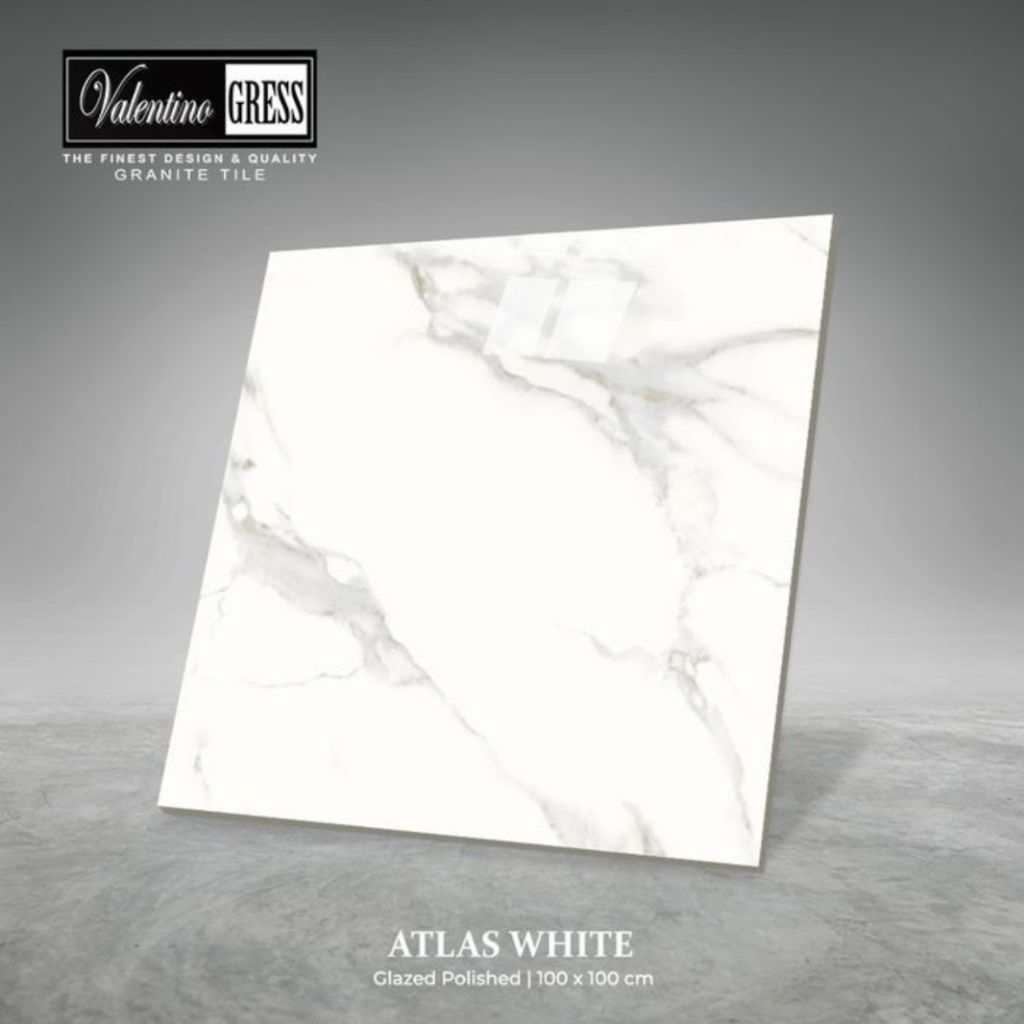 GRANITE VALENTINO GRESS 100x100CM - ATLAS WHITE