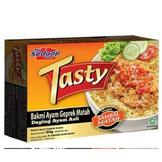 

MIE SEDAP TASTY BAKMI SAMBAL MATAH &GEPREK.