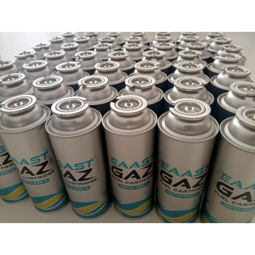 Kaleng gas portable KOSONG kondisi seperti baru