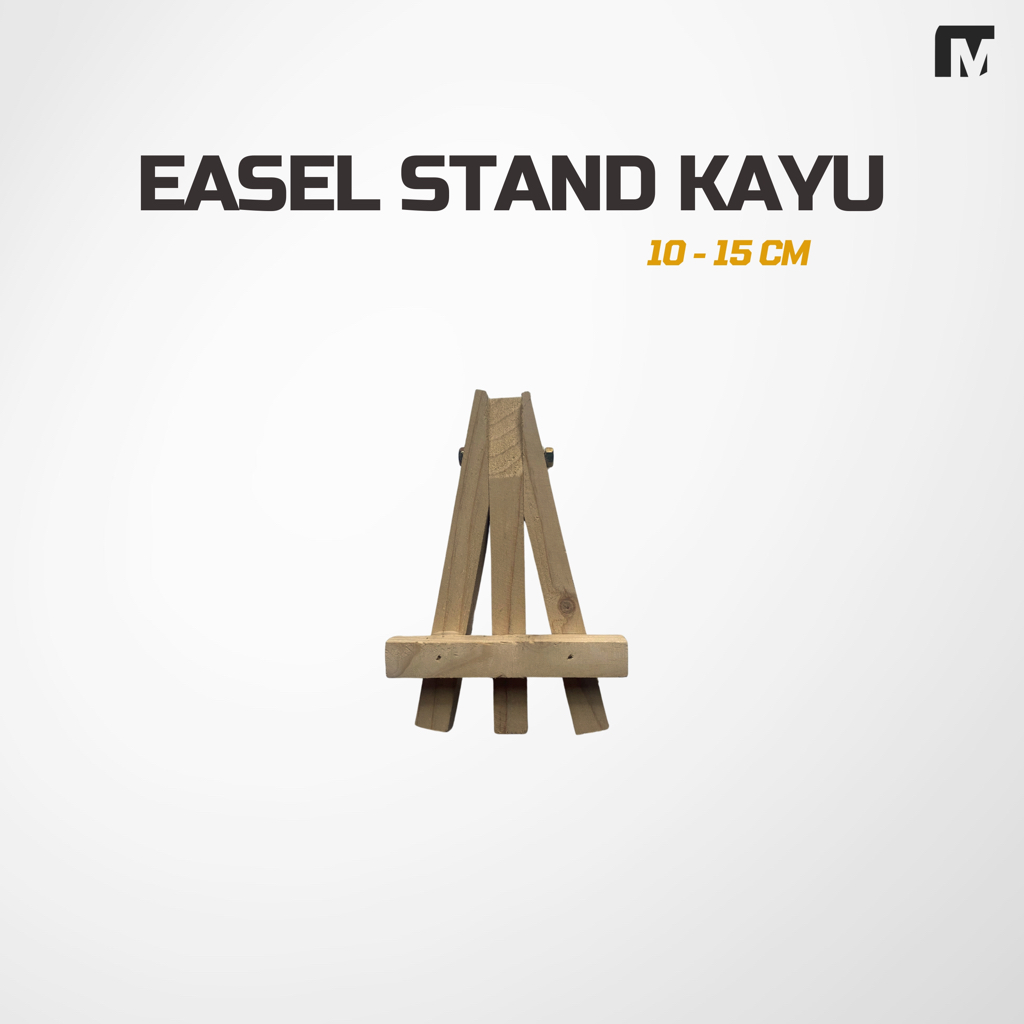 

Senderan/Easel stand kayu lukis canvas 10-15 cm