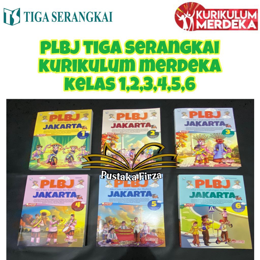 PLBJ Aku Cinta Lingkungan dan Budaya Jakarta kelas 1,2,3,4,5,6 Hots Tiga Serangkai