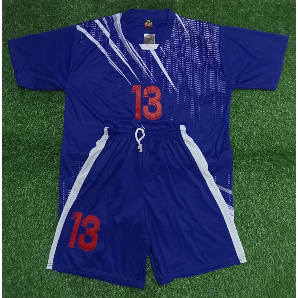 RB SETELAN BOLA JERSEY BAJU KAOS BOLA SERAGAM FUTSAL TIM 12 PCS DEWASA #1