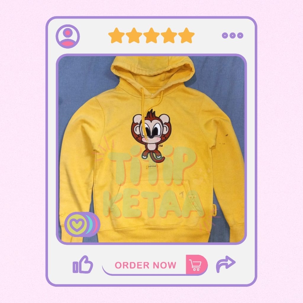 [preloved] Pelunasan Hoodie Pancoat
