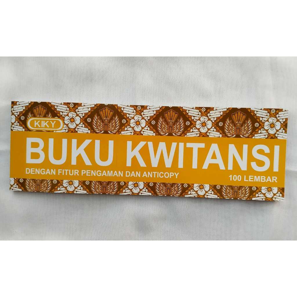 

KIKY BUKU KWITANSI 100 LEMBAR
