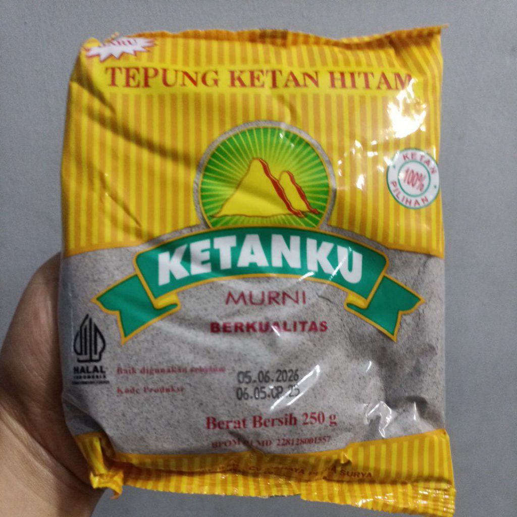 

Tepung Ketan Hitam KETANKU 250gr