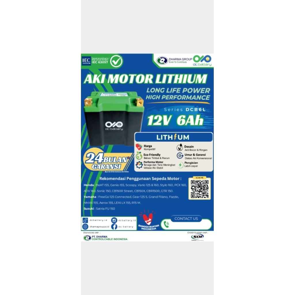Aki Motor Lithium