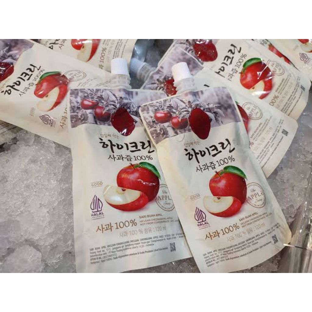 

Hiclean Jus Apel Cheongsong 1 Dus (60 Pcs)