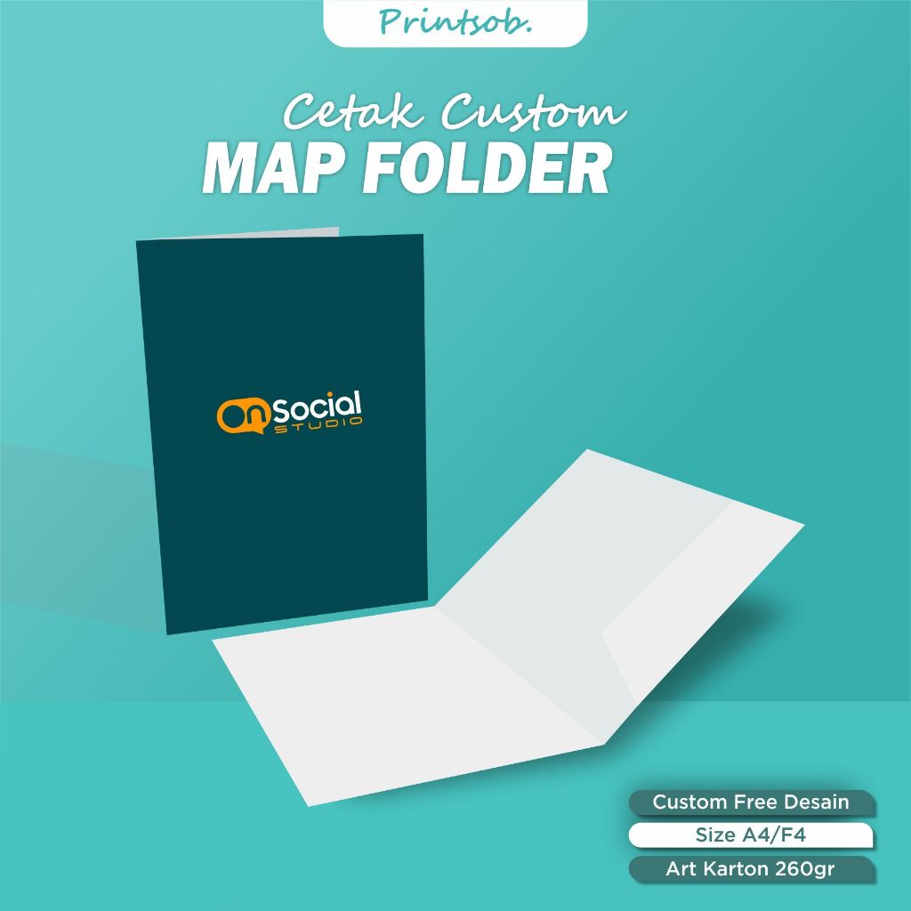

Cetak Map folder custom desain