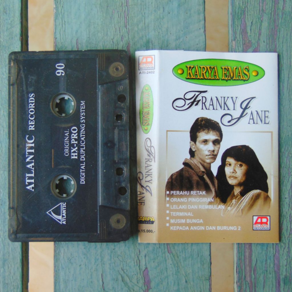 Kaset Pita Indonesia Karya Emas Franky & Jane