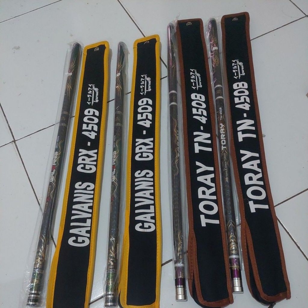 Joran /Tegek Iguruai Toray TN, Galvanis, Kaiju, Aramid, Red Koi & White Koi