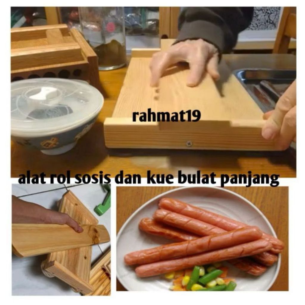 ￼alat cetak kue bolu panjang / cetakan sosis / alat cetak kue roll bulat