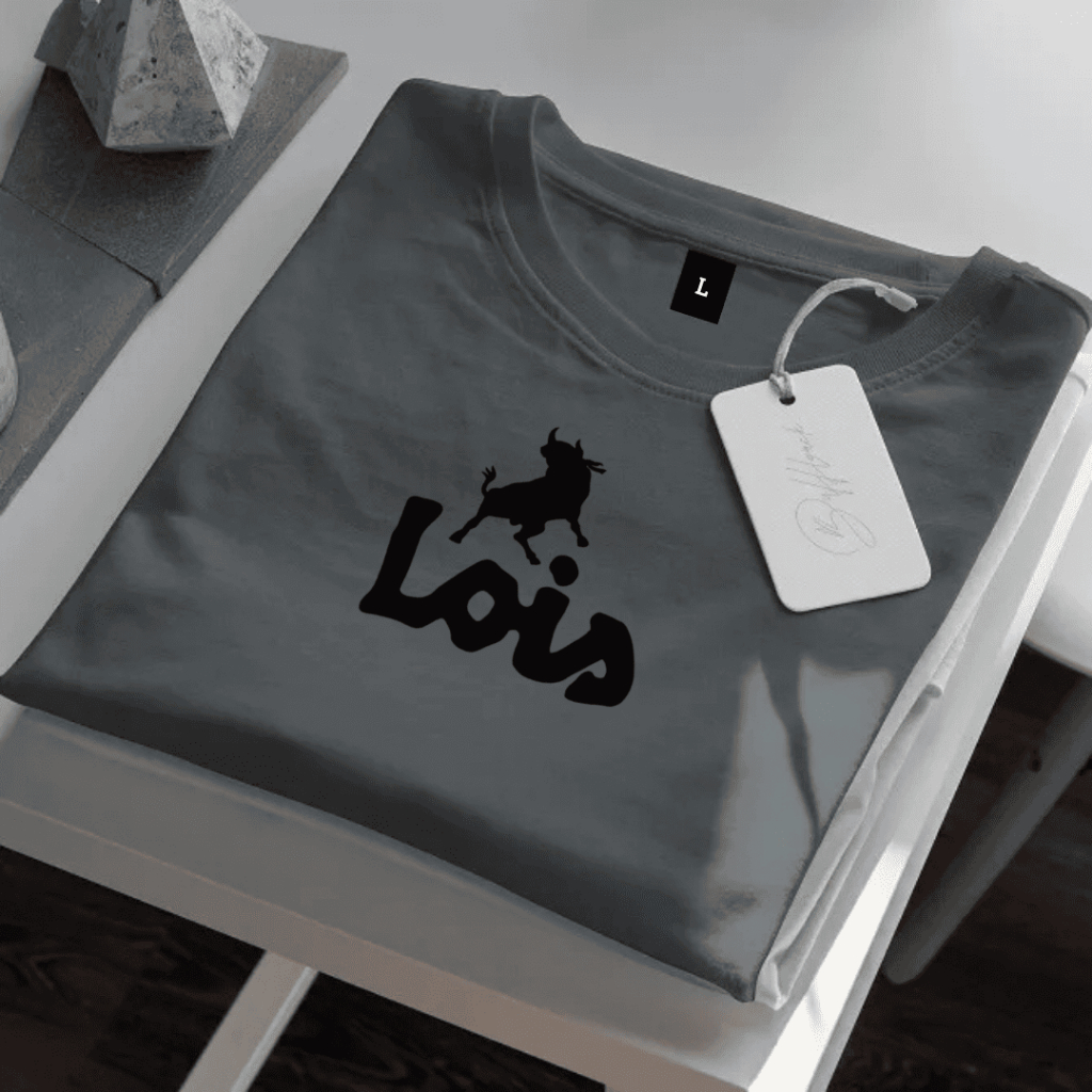 Kaos Pria Distro Original Lois TShirt Lengan Pendek - Baju Laki & Perempuan - Cotton Combed 100% 30s