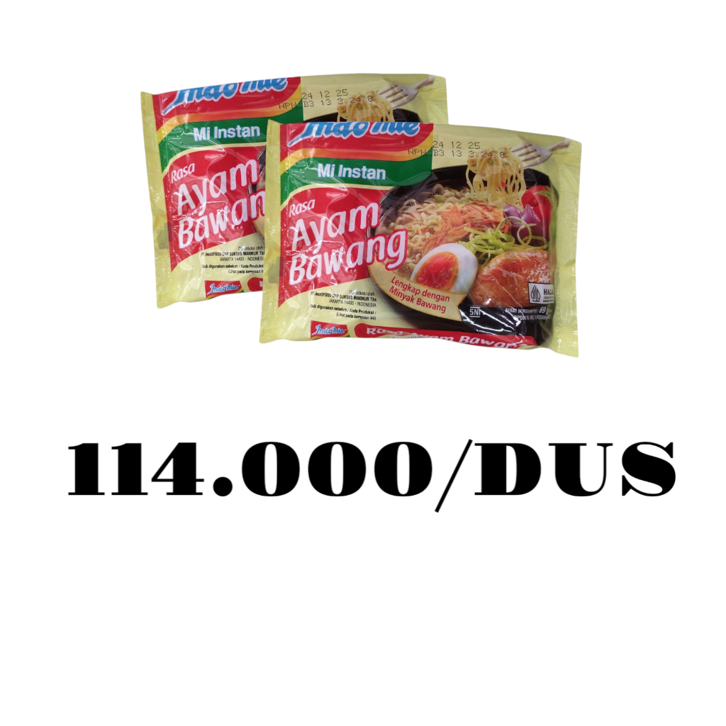

Indomie Ayam Bawang 69g - Indomie Kuah Ayam Bawang