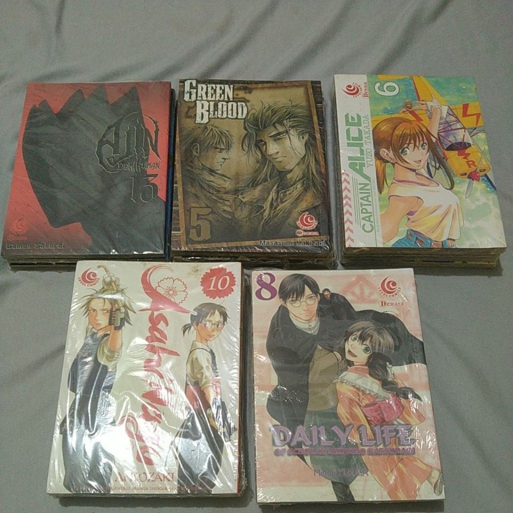 Komik Level Ajin Demi Human/Asahi Nagu/Daily Life/Captain Alice /Green Blood