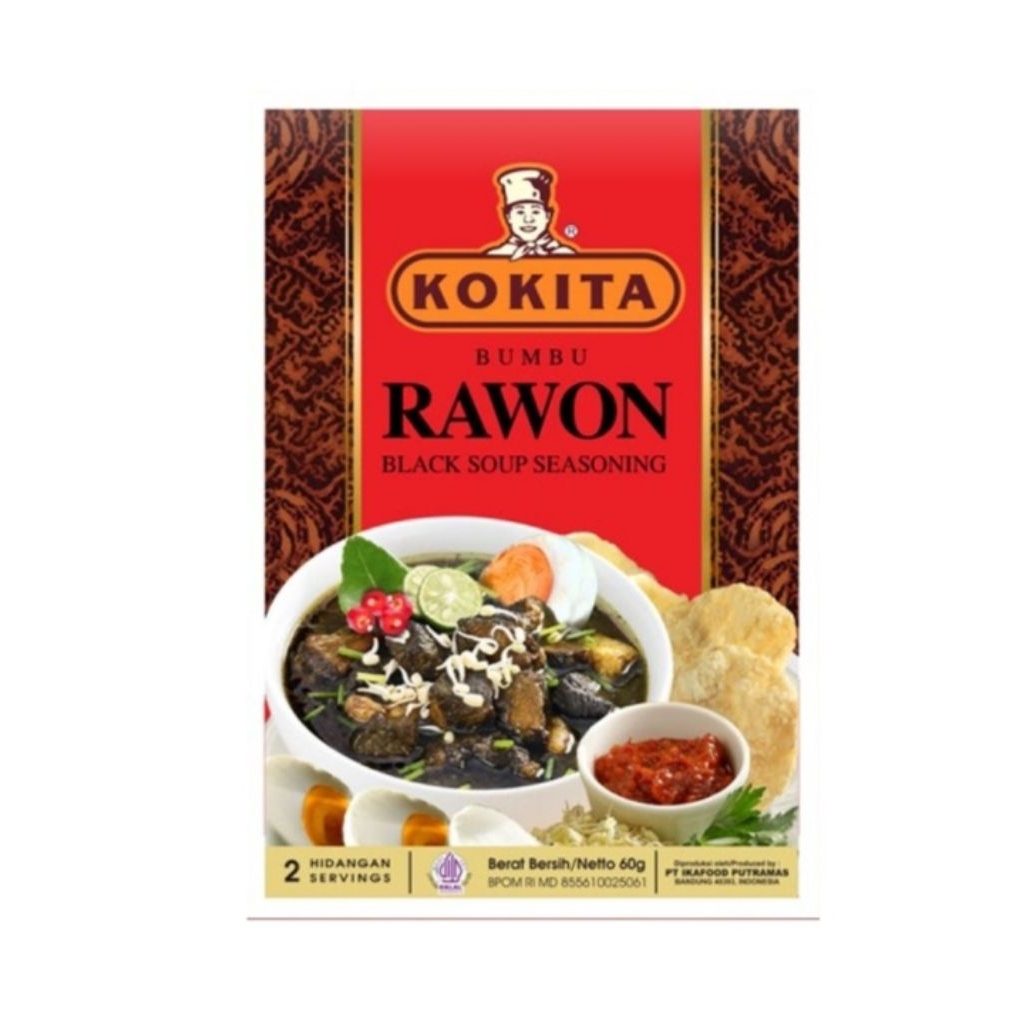 

kokita bumbu instan rawon pack 60 gram