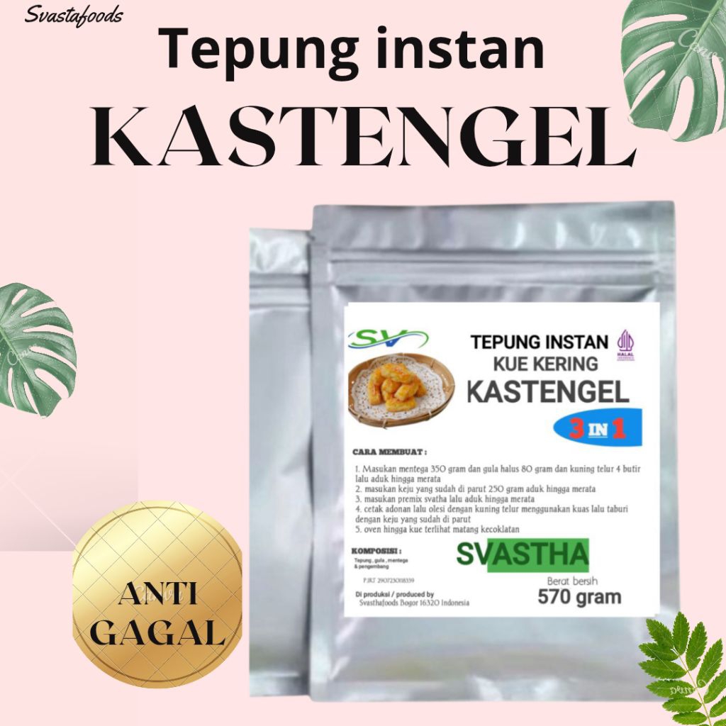 

Tepung Instan Kue Kering Kastengel