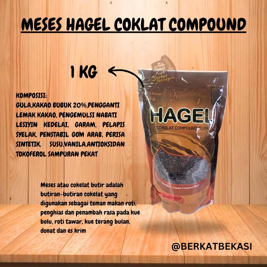 

Hagel Coklat Meses / Chocolate Sprinkles 1 Kg