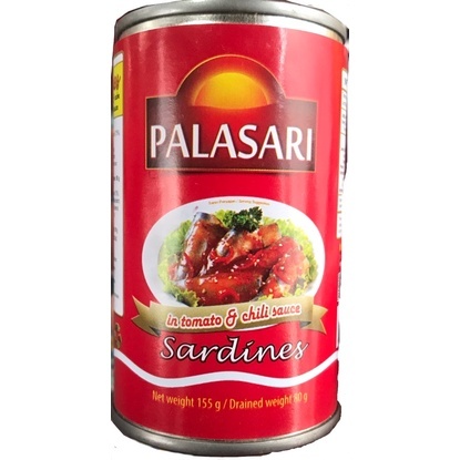 

Palasari Sarden Saus Tomat dan Cabe 155gr