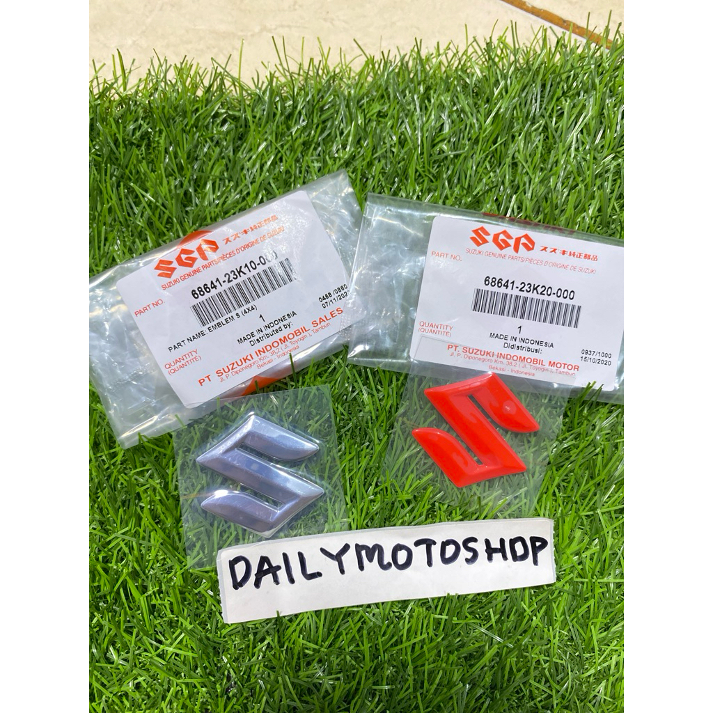 Logo S Sayap GSX Emblem S Fairing Suzuki GSXR GSX S Bandit ORI