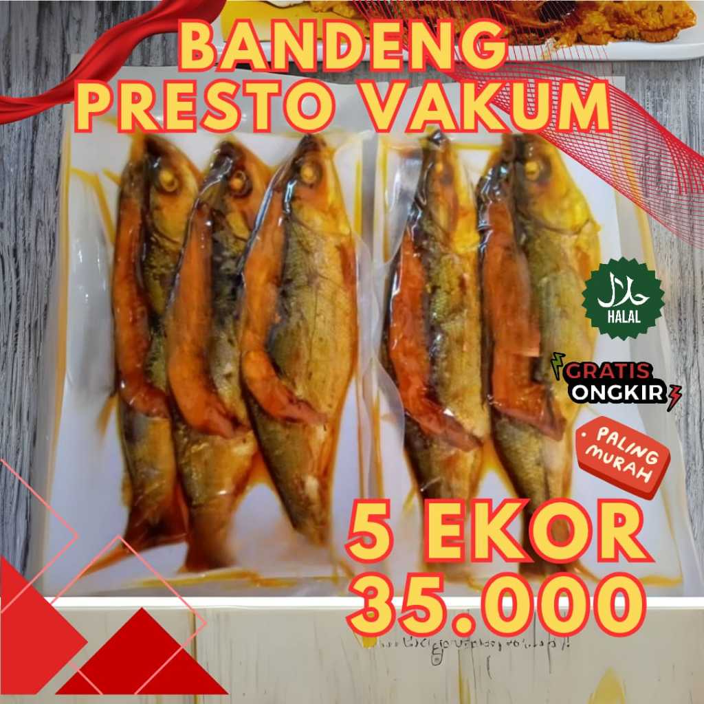 

bandeng presto Mataram 5 ekor