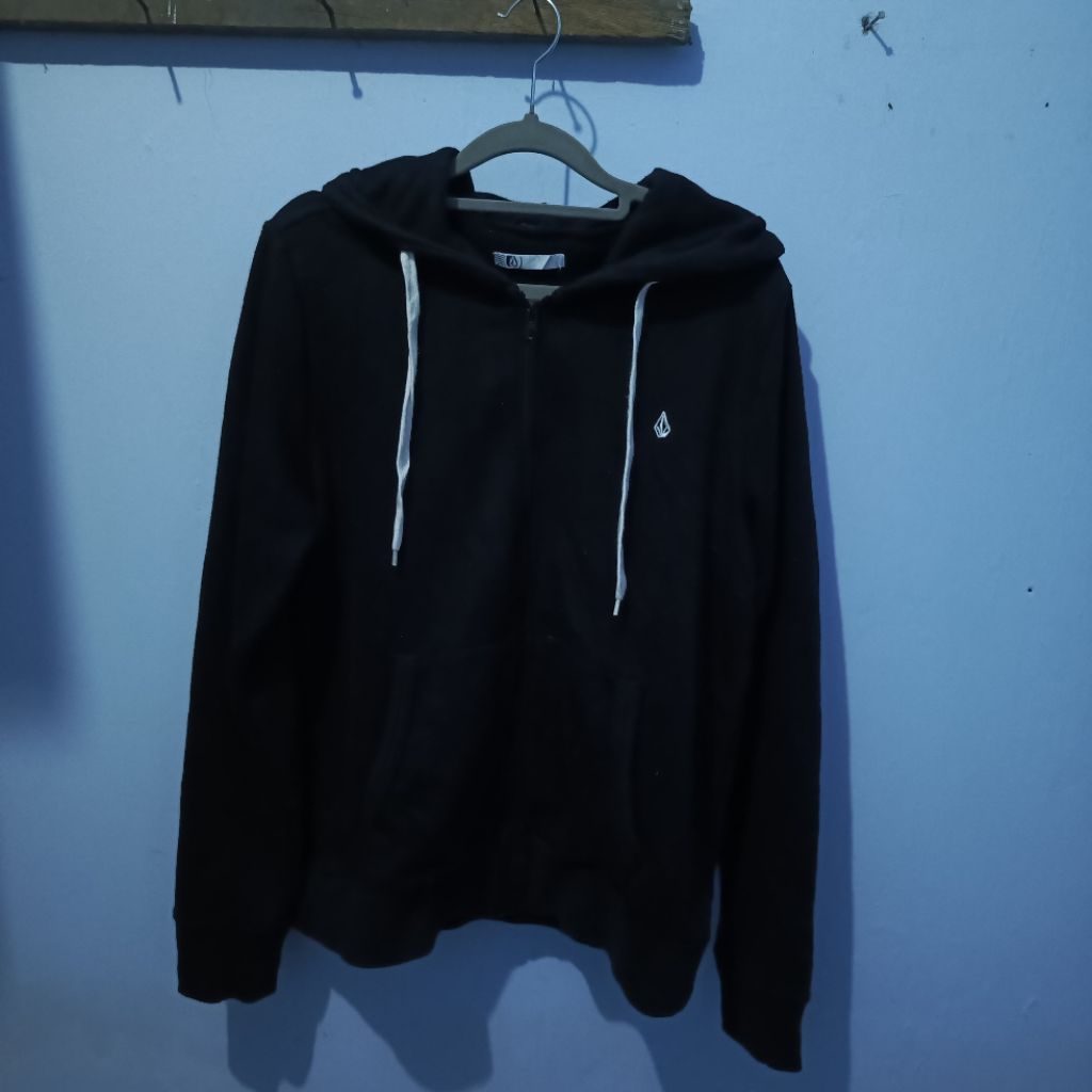 Hoodie Zipper Volcom Second