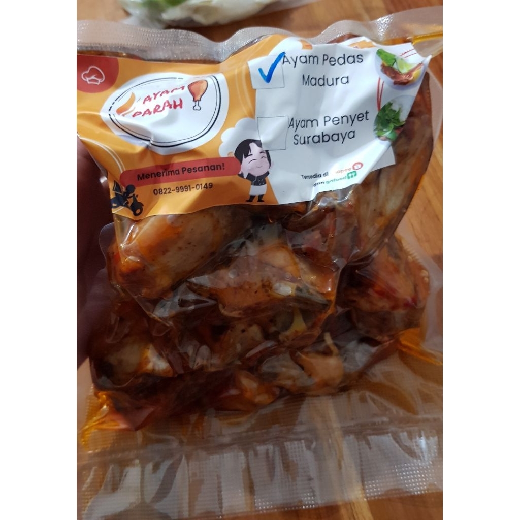 

[Ayam Parah] Ayam Pedas Madura, Ayam frozen, ukuran sedang